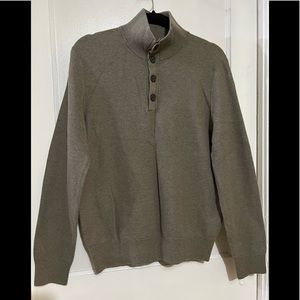 Banana Republic Half Button Sweater, Men’s size Small